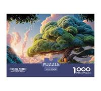 Sinoshow_24085_a_giant_tree_with_lush_green_leaves_in_the_style_256b760f-efd8-4ac4-94b6-8ad40ca019ba_1 1000 Pezzi Jigsaw Puzzle Difficile, Impegnativo, Quasi Impossibile Puzzle, Juguetes Educativos Ú
