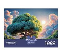 Sinoshow_24085_a_giant_tree_with_lush_green_leaves_pixar_style__b4dc1423-5fc9-4a3b-aca9-2fa81a334da5_4 1000 Pezzi Jigsaw Puzzle Difficile, Impegnativo, Quasi Impossibile Gioco Del Puzzle, Juguetes Ed