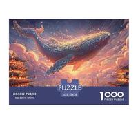 Sinoshow_24085_a_giant_whale_soars_over_the_city_with_a_pastel__68c4b22b-b850-4319-a52d-fb7ff6d73192_4 1000 Pezzi Puzzle Difficile, Impegnativo, Quasi Impossibile Gioco Del Puzzle, Juguetes Educativo
