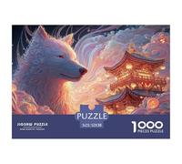 Sinoshow_24085_a_gray_wolf_with_purple_and_pink_fur_stands_next_3ac3f619-3bba-4bdd-ba20-fb35ddff1073_1 1000 Pezzi Puzzle Difficile, Impegnativo, Quasi Impossibile Gioco Del Puzzle, Juego Familiar Ant