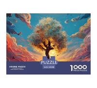 Sinoshow_24085_a_large_tree_stands_in_the_center_of_an_open_fie_42d347f4-0f08-4a5b-be6d-fd7635e04558_2 1000 Pezzi Puzzle Divertente Ed Emozionante Gioco Del Puzzle, Juguetes Educativos Únicos Y Estim