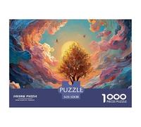Sinoshow_24085_a_large_tree_stands_in_the_center_of_an_open_fie_42d347f4-0f08-4a5b-be6d-fd7635e04558_4 1000 Pezzi Puzzle Divertente Ed Emozionante Puzzle, Imágenes Vibrantes, Re