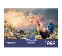 Sinoshow_24085_a_majestic_rooster_with_vibrant_feathers_and_pie_2d3589a7-598a-4c0b-b86e-8b8d10a45adc_4 1000 Pezzi Puzzle Difficile, Impegnativo, Quasi Impossibile Gioco Del Puzzle, Juego Familiar Ant