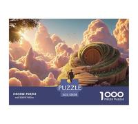 Sinoshow_24085_a_man_walking_up_the_stairs_in_desert_a_spiral_o_466f2d62-66ec-4a4f-9d16-c8cba5ef0acc_2 1000 Pezzi Puzzle Difficile, Impegnativo, Quasi Impossibile Gioco Del Puzzle, Juego Familiar Ant