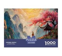 Sinoshow_24085_a_man_walks_along_the_stone_road_with_an_ancient_ee3a2c53-73da-40b3-b4b4-3438e5b98a94_1 1000 Pezzi Jigsaw Puzzle Difficile, Impegnativo, Quasi Impossibile Gioco Del Puzzle, Regalo De N