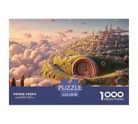 Sinoshow_24085_a_massive_circular_space_station_floating_above__c4dd2c5a-1083-4081-8a2a-905c6117bf80_1 1000 Pezzi Puzzle Stimolante Ed Educativo Gioco Del Puzzle, Juego Familiar Anti-Estrés, Regalo D