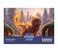 Sinoshow_24085_a_red_cat_with_glowing_fire_on_its_body_in_the_s_d0f20e95-b84d-4f91-b6e6-0e930f4c658e_4 1000 Pezzi Puzzle Difficile, Impegnativo, Quasi Impossibile Gioco Del Puzzle, Juguetes Educativo