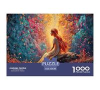 Sinoshow_24085_a_red-haired_girl_with_long_hair_in_an_elegant_d_b598bfd7-aba1-4e44-85a4-b14a95609e05_4 1000 Pezzi Puzzle Divertente Ed Emozionante Puzzle, Juguetes Educativos Únicos Y Estimulantes, U