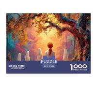 Sinoshow_24085_a_red-haired_woman_sits_under_an_oak_tree_in_the_ef4285af-5b1f-47be-a389-92110d1480e7_2 1000 Pezzi Jigsaw Puzzle Difficile, Impegnativo, Quasi Impossibile Gioco Del Puzzle, Juguetes Ed
