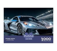 Sinoshow_24085_a_silver-gray_widebody_corvette_c8r_gt2_race_car_ed8b2907-5f3c-4244-b039-fb6478479fda_2 1000 Pezzi Puzzle Stimolante Ed Educativo Puzzle, Juego Familiar Anti-Estrés, Regalo Di Natale P