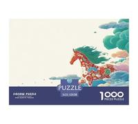 Sinoshow_24085_a_simple_line_drawing_of_an_animated_horse_in_re_aaaad28b-b35d-441c-8010-efcdf440ef93_4 1000 Pezzi Puzzle Difficile, Impegnativo, Quasi Impossibile Puzzle, Juego Familiar Anti-Estrés,