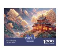 Sinoshow_24085_a_small_house_in_the_middle_of_green_mountains_a_07eb15e0-2e8d-435e-a947-33b39464a239_2 1000 Pezzi Puzzle Difficile, Impegnativo, Quasi Impossibile Puzzle, Juego Familiar Anti-Estrés,