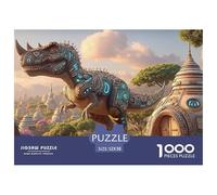Sinoshow_24085_a_t-rex_with_intricate_mechanical_armor_featurin_321dcb5b-7709-4e6b-814c-c6737e8d7828_2 1000 Pezzi Puzzle Difficile, Impegnativo, Quasi Impossibile Gioco Del Puzzle