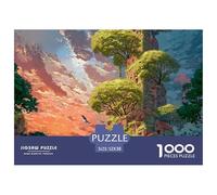 Sinoshow_24085_a_tall_building_covered_in_trees_and_vines_in_th_e916ff6d-0332-4112-b9a0-4ae74c23ae3d_2 1000 Pezzi Puzzle Stimolante Ed Educativo Puzzle, Juguetes Educativos Únicos Y Estimulantes, Reg