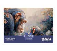 Sinoshow_24085_a_tender_moment_between_an_adult_chimpanzee_and__f9302709-b4b4-4c44-a7dc-cfe671616f34_2 1000 Pezzi Puzzle Divertente Ed Emozionante Gioco Del Puzzle, Juguetes Educativos Únicos Y Estim