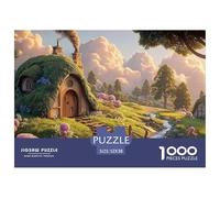 Sinoshow_24085_a_thatched_cottage_with_smoke_rising_from_the_ch_4dd54781-8517-4395-b1f0-cc268e3e5d9d_3 1000 Pezzi Puzzle Difficile, Impegnativo, Quasi Impossibile Gioco Del Puzzle, Juguetes Educativo