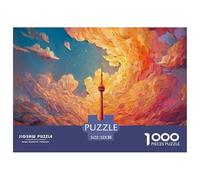 Sinoshow_24085_a_vibrant_illustration_of_the_cn_tower_surrounde_f0c6ab72-8535-46e9-bbfc-39e95d2221b2_3 1000 Pezzi Puzzle Divertente Ed Emozionante Puzzle, Juguetes Educativos Únicos Y Estimulantes, R