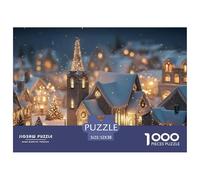 Sinoshow_24085_a_whimsical_christmas_village_with_snow-covered__15fbb095-c09d-40b7-ac5f-08f7468802ec_4 1000 Pezzi Puzzle Stimolante Ed Educativo Gioco Del Puzzle, Imágenes Vibra