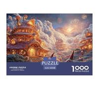 Sinoshow_24085_a_whimsical_fantasy_village_with_cute_gnomes_coz_3f67185a-076d-405f-a6f7-539ca55b8e69_3 1000 Pezzi Puzzle Stimolante Ed Educativo Puzzle, Juguetes Educativos Únicos Y Estimulantes, Reg