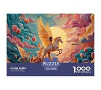 Sinoshow_24085_a_whimsical_illustration_of_magical_winged_horse_56ef5d6e-ad6a-4806-8eaa-a61d71d46775_3 1000 Pezzi Puzzle Divertente Ed Emozionante Puzzle, Imágenes Vibrantes, Re