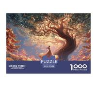 Sinoshow_24085_a_woman_dancing_under_an_ancient_tree_surrounded_a6039e89-bb26-4ced-b547-4c05794841ac_2 1000 Pezzi Puzzle Stimolante Ed Educativo Gioco Del Puzzle, Juego Familiar Anti-Estrés, Regalo D