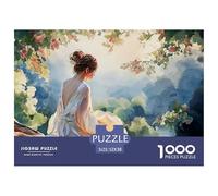 Sinoshow_24085_a_woman_in_a_white_wedding_dress_sitting_on_a_ro_5fc12f10-82ca-49e0-9f5f-67fad22abec9_3 1000 Pezzi Jigsaw Puzzle Difficile, Impegnativo, Quasi Impossibile Puzzle, Juguetes Educativos Ú