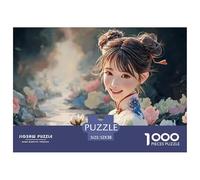 Sinoshow_24085_a_young_woman_with_a_hairstyle_featuring_two_bun_aa934620-52b4-479d-b1da-5060b971e949_4 1000 Pezzi Jigsaw Puzzle Difficile, Impegnativo, Quasi Impossibile Gioco Del Puzzle, Juego Famil