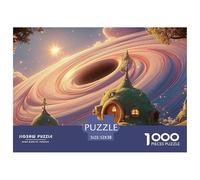 Sinoshow_24085_abstract_painting_of_a_black_holes_accretion_dis_e1210ea2-0cc5-4d7a-9fd6-2e0af7def875_4 1000 Pezzi Puzzle Stimolante Ed Educativo Gioco Del Puzzle, Juego Familiar Anti-Estrés, Un Gioco