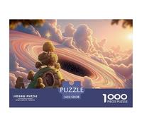Sinoshow_24085_abstract_painting_of_a_black_holes_accretion_dis_e1210ea2-0cc5-4d7a-9fd6-2e0af7def875_1 1000 Pezzi Puzzle Stimolante Ed Educativo Puzzle, Juego Familiar Anti-Estrés, Un Gioco Che Unisc