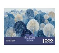 Sinoshow_24085_an_abstract_forest_of_trees_in_shades_of_blue_wh_73841ccd-3ab1-4e20-a3d9-7fc5720fa0c4_3 1000 Pezzi Puzzle Stimolante Ed Educativo Gioco Del Puzzle, Imágenes Vibra