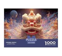 Sinoshow_24085_chinese_lion_dance_head_golden_hair_and_beard_re_1e05f75a-115c-4bf2-af8e-4fe6b5ddb40e_1 1000 Pezzi Puzzle Stimolante Ed Educativo Gioco Del Puzzle, Juguetes Educativos Únicos Y Estimul