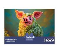 Sinoshow_24085_cute_cabbage_pig_anthropomorphic_design_style_cu_e2ea27ee-0ee1-40eb-9afe-36e2e899bfdf_1 1000 Pezzi Puzzle Divertente Ed Emozionante Gioco Del Puzzle, Juego Familiar Anti-Estrés, Un Gio
