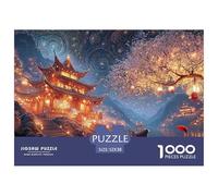 Sinoshow_24085_in_the_blue_night_under_an_umbrella_of_white_flo_40bb72de-143c-4d18-8660-fbeb3971ef2c_2 1000 Pezzi Puzzle Stimolante Ed Educativo Gioco Del Puzzle, Juego Familiar Anti-Estrés, Un Gioco