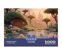 Sinoshow_24085_in_the_center_of_an_illustration_is_a_pond_with__eebea7f1-48b5-4687-ba92-6bfcb7bc0729_2 1000 Pezzi Puzzle Stimolante Ed Educativo Gioco Del Puzzle, Juguetes Educativos Únicos Y Estimul