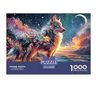 Sinoshow_24085_in_the_style_of_pointillism_an_animal_called_dre_20951859-9cef-40d3-a27f-e1f5a354e5eb_3 (1) 1000 Pezzi Puzzle Stimolante Ed Educativo Gioco Del Puzzle, Juego Familiar Anti-Estrés, Rega