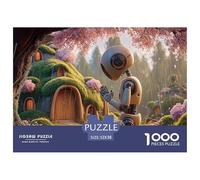 Sinoshow_24085_photograph_of_an_ai_robot_praying_under_a_cherry_8265db01-0450-45af-8dc5-8440864c3c8f_2 1000 Pezzi Puzzle Stimolante Ed Educativo Puzzle, Juego Familiar Anti-Estrés, Regalo Di Natale P