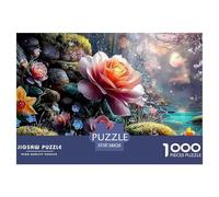 Sinoshow_24085_pink_rose_yellow_daffodil_and_blue_forget-me-not_c00aae03-c0e5-420c-b9d5-1f61eb95805d_2 1000 Pezzi Puzzle Stimolante Ed Educativo Gioco Del Puzzle, Juguetes Educativos Únicos Y Estimul