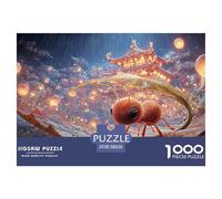 Sinoshow_24085_pixar-style_ant_under_a_leaf_in_the_rain_cute_ch_968b5010-1173-42ac-8825-7f79b2a1c423_3 1000 Pezzi Puzzle Divertente Ed Emozionante Gioco Del Puzzle, Juguetes Educativos Únicos Y Estim
