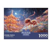 Sinoshow_24085_pixar-style_ant_under_a_leaf_in_the_rain_cute_ch_968b5010-1173-42ac-8825-7f79b2a1c423_2 1000 Pezzi Puzzle Stimolante Ed Educativo Puzzle, Imágenes Vibrantes, Un G