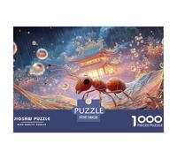 Sinoshow_24085_pixar-style_ant_under_a_leaf_in_the_rain_cute_ch_968b5010-1173-42ac-8825-7f79b2a1c423_4 1000 Pezzi Puzzle Difficile, Impegnativo, Quasi Impossibile Gioco Del Puzzle, Juguetes Educativo