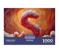 Sinoshow_24085_red_candy_text_aimed_lemon._the_letter_s_is_made_a5d95311-f150-4c32-90df-7cbc426c5239_3 1000 Pezzi Puzzle Divertente Ed Emozionante Puzzle, Imágenes Vibrantes, Re