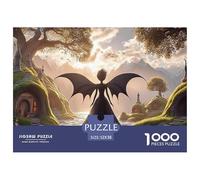 Sinoshow_24085_silhouette_of_an_elegant_woman_with_bat_wings_st_6609044a-397a-4a54-9e6c-7cb1e499a2fe_4 1000 Pezzi Puzzle Difficile, Impegnativo, Quasi Impossibile Gioco Del Puzzle