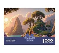 Sinoshow_24085_the_setting_sun_shines_on_the_lake_and_red_flowe_469206fd-4556-4b58-953b-3a888090ad37_4 1000 Pezzi Puzzle Stimolante Ed Educativo Gioco Del Puzzle, Juego Familiar Anti-Estrés, Regalo D