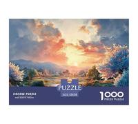 Sinoshow_24085_the_sky_is_painted_with_vibrant_colors_reflectin_2ba42391-82b4-4e50-9fd3-93a73a1a16c2_3 1000 Pezzi Jigsaw Puzzle Difficile, Impegnativo, Quasi Impossibile Gioco Del Puzzle, Regalo De N