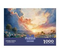 Sinoshow_24085_the_sky_is_painted_with_vibrant_colors_reflectin_2ba42391-82b4-4e50-9fd3-93a73a1a16c2_4 1000 Pezzi Jigsaw Puzzle Difficile, Impegnativo, Quasi Impossibile Gioco Del Puzzle, Regalo De N