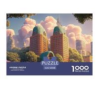 Sinoshow_24085_the_tall_buildings_of_the_ai_work_building_stand_02da20fa-4975-4b8d-ba1d-de629b725000_4 1000 Pezzi Puzzle Stimolante Ed Educativo Gioco Del Puzzle, Imágenes Vibra