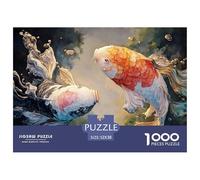 Sinoshow_24085_two_black_and_white_fish_swimming_in_the_same_di_5bf83ee6-60c7-4368-8a4f-d16af149b029_3 1000 Pezzi Puzzle Divertente Ed Emozionante Gioco Del Puzzle, Imágenes Vib