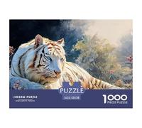 Sinoshow_24085_white_tiger_white_fur_blue_eyes_lying_in_the_gra_50aa4ef3-2a18-4947-b956-b9b0fa1a9a90_1 1000 Pezzi Jigsaw Puzzle Difficile, Impegnativo, Quasi Impossibile Puzzle, Juguetes Educativos Ú