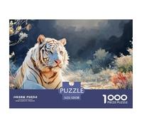 Sinoshow_24085_white_tiger_white_fur_with_black_stripes_blue_ey_829f2d57-77eb-4e1c-9747-b76e4f265e17_4 1000 Pezzi Puzzle Divertente Ed Emozionante Gioco Del Puzzle, Juego Familiar Anti-Estrés, Regalo
