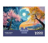 Sinoshow_24085_yin_yang_symbol_with_a_cherry_blossom_tree_on_on_0e4eba88-847f-4e91-a8db-e06cea9718a0_3 1000 Pezzi Puzzle Divertente Ed Emozionante Puzzle, Juguetes Educativos Únicos Y Estimulantes, R